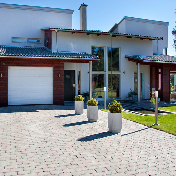 MARKSTEN BENDERS LABYRINT B 21X14X6, HELSTEN GRÅ 210X140X60MM