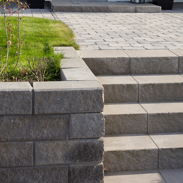 HÖRNSTEN MEGAWALL GRÅ GRÅ H 400X200X150MM