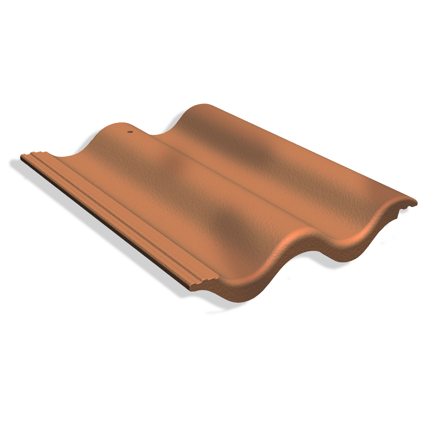 TAKPANNA PALEMA 2-K ANTIKT-RÖD