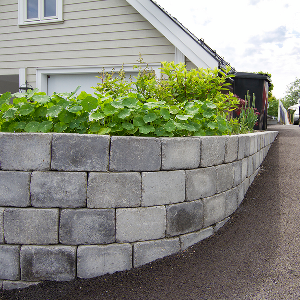 KANTSTEN LABYRINT B GRÅMIX GRÅMIX 210X140X140MM