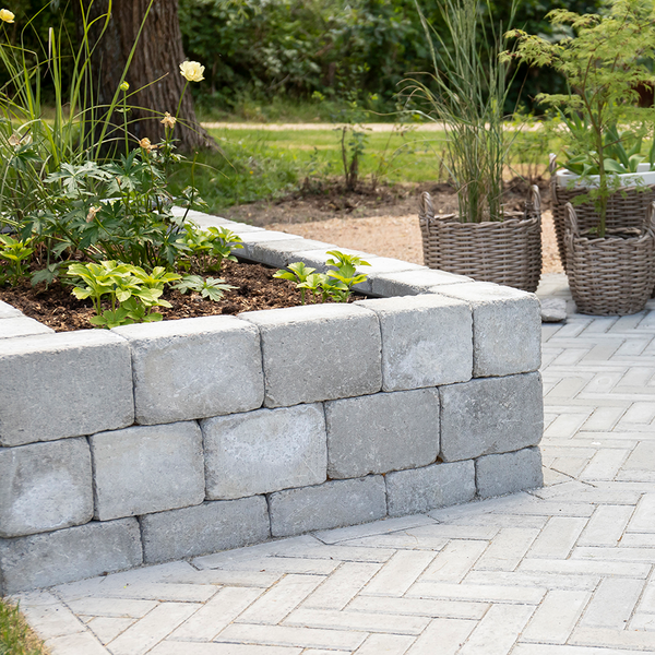 KANTSTEN LABYRINT ANTIK GRÅ GRÅ F 210X140X140MM