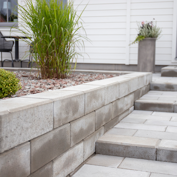 MURSTEN BENDERS VILLA GRÅ L, 400X200X140MM