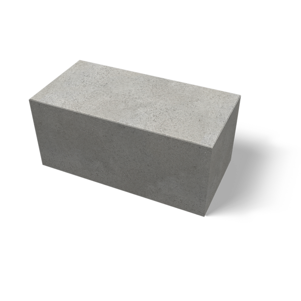 MURSTEN BENDERS VILLA FLEX MASSIV HEL, STEN GRÅ L 400X200X180MM