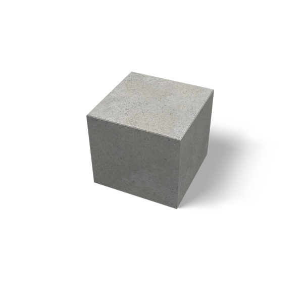 MURSTEN BENDERS VILLA FLEX MASSIV, HALVSTEN GRÅ L 200X200X180MM