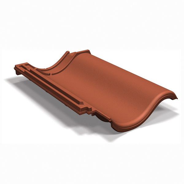 TAKPANNA BENDERS LERTEGEL BENDER HANSA, 1-KUPIG ENGOBERAD GRAFIT