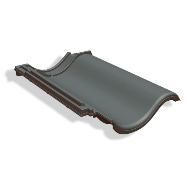 TAKPANNA BENDERS LERTEGEL BENDER HANSA, 1-KUPIG REDUCERAD GRÅ/SVART