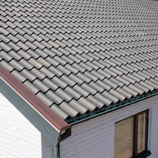 TAKPANNA BENDERS LERTEGEL BENDER HANSA, 1-KUPIG REDUCERAD GRÅ/SVART