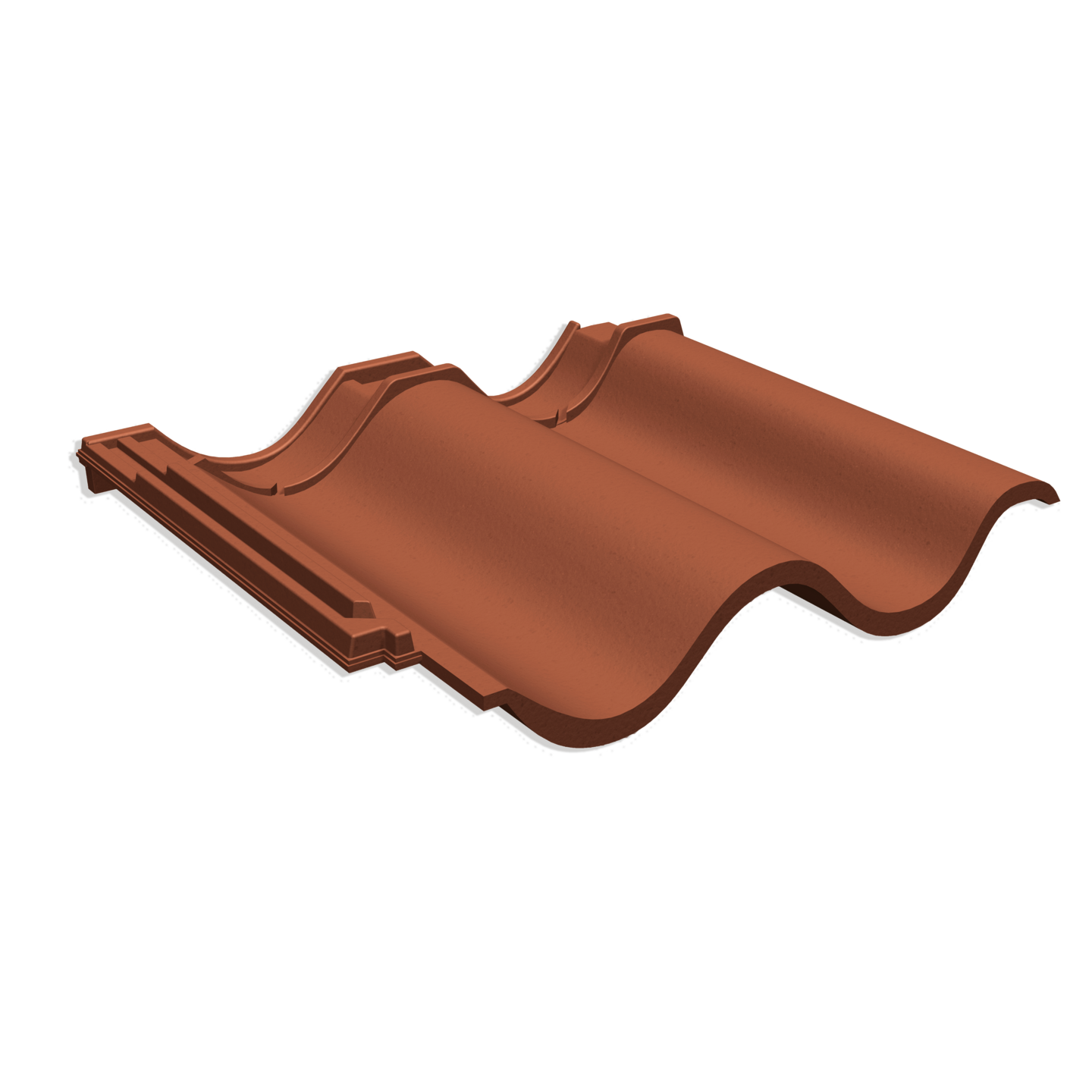 TAKTEGEL BENDERS TVILLI RAK FRAMK NRÖD, RAK 2-KUPIG NATUR NATURRÖD