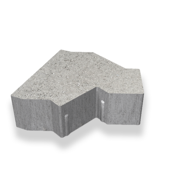RANDSTEN BENDERS EPSILON GRÅ 80, RANDSTEN GRÅ 80MM