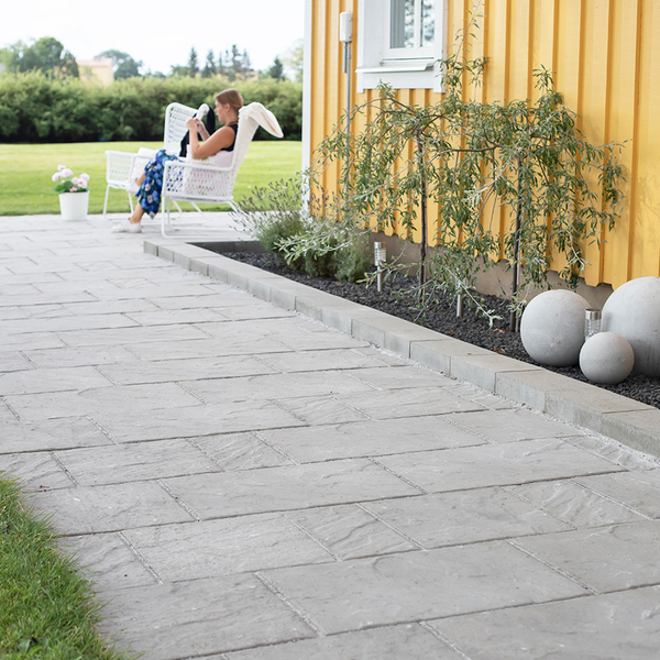 MARKPLATTA BENDERS BRIGHTON MULTISIZE, GRÅ U 60MM