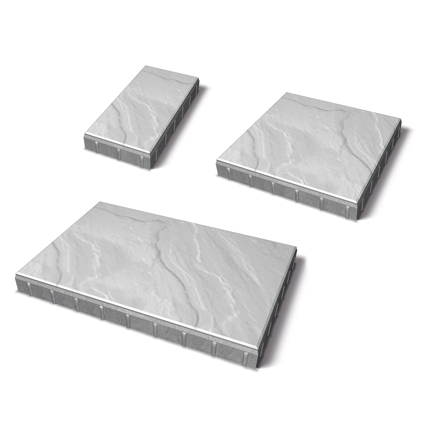 MARKPLATTA BENDERS BRIGHTON MULTISIZE, GRÅ U 60MM