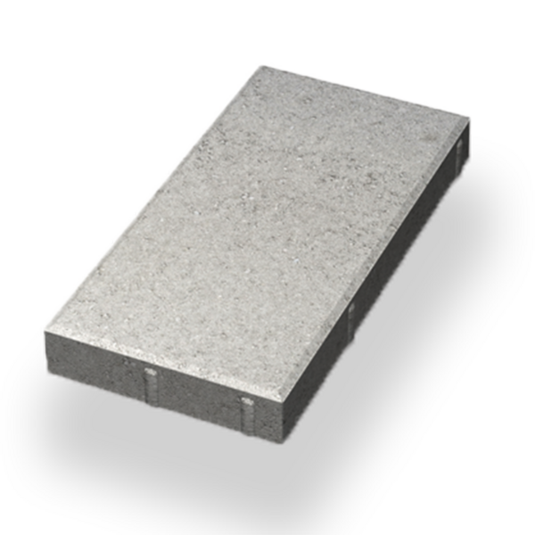 MARKPLATTA BENDERS SIENA SLÄT FASAD 40 GRÅ B 350X175X40MM