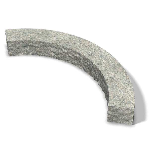 RANDSTEN BENDERS BOHUS TRILLING GRÅ, RADIE 0,5