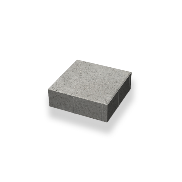 MARKPLATTA BENDERS SLÄT GRÅ 30X30X10MM, 300X300X100MM