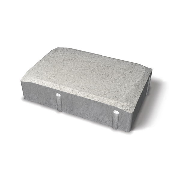 MARKSTEN BENDERS STIL HEL GRÅ U, 210X140X50MM