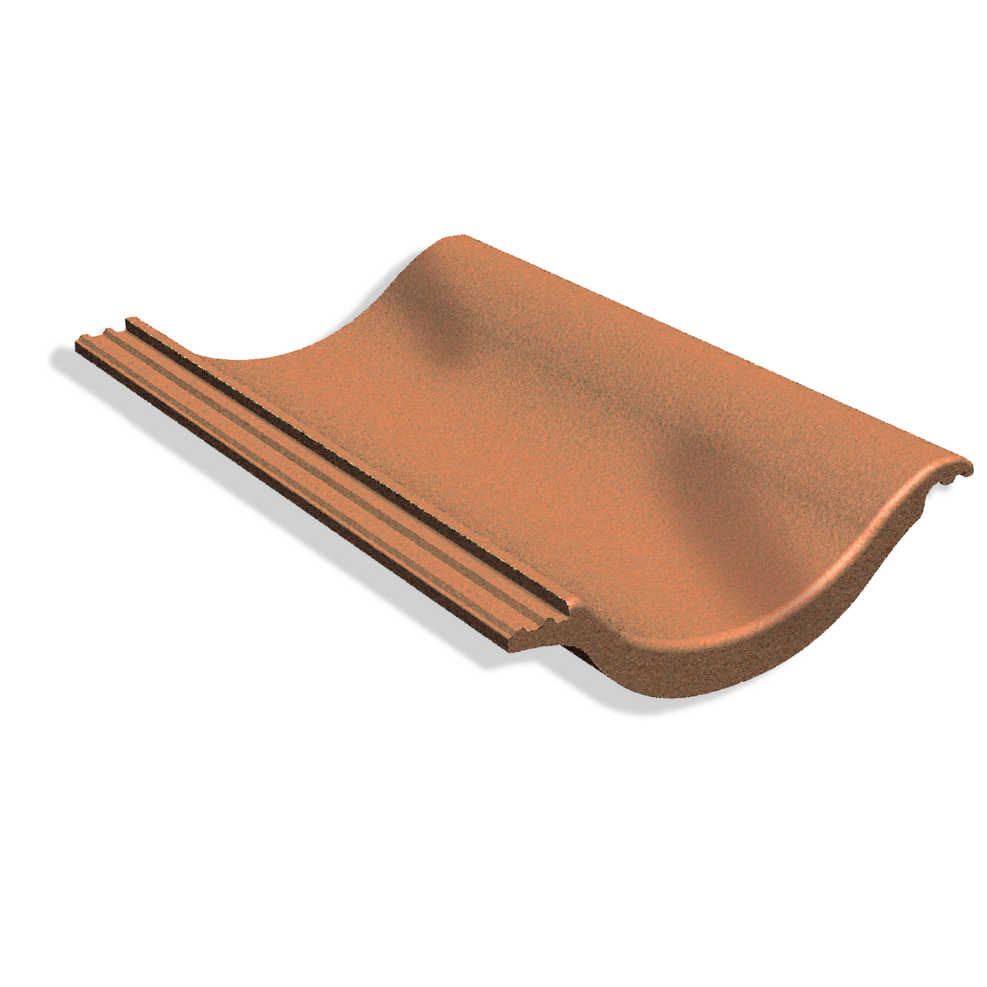 TAKPANNA BENDERS EXKL 1-KUPA ANT T-RÖD, 1-KUPIG OBH ANTIK T-RÖD/SV