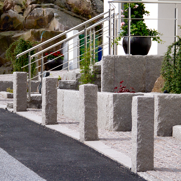 STOLPE BENDERS BOVALLSTRAND 20X20X170, GRÅ 200X200X1700/1200