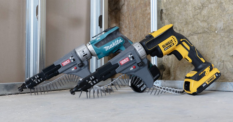 TILLSATS SENCO AUTO FEED DURASPIN DS55D2 25-55 T DEWALT BATTERI