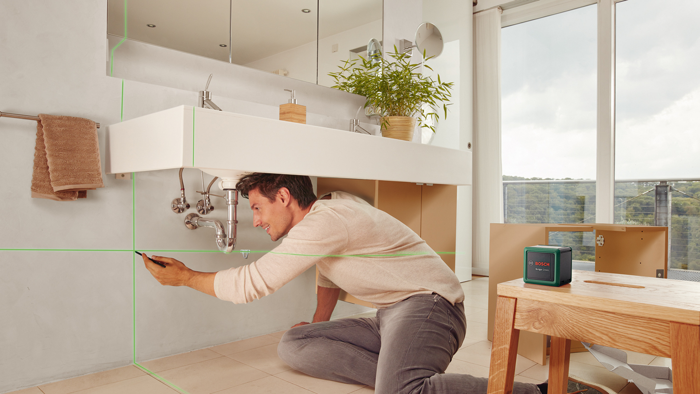 Ristilinjalaser Bosch Quigo Green