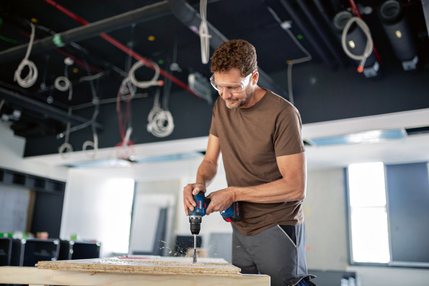 SKRUVDRAGARE BOSCH GSR 18V-55 2X5AH L-CASE