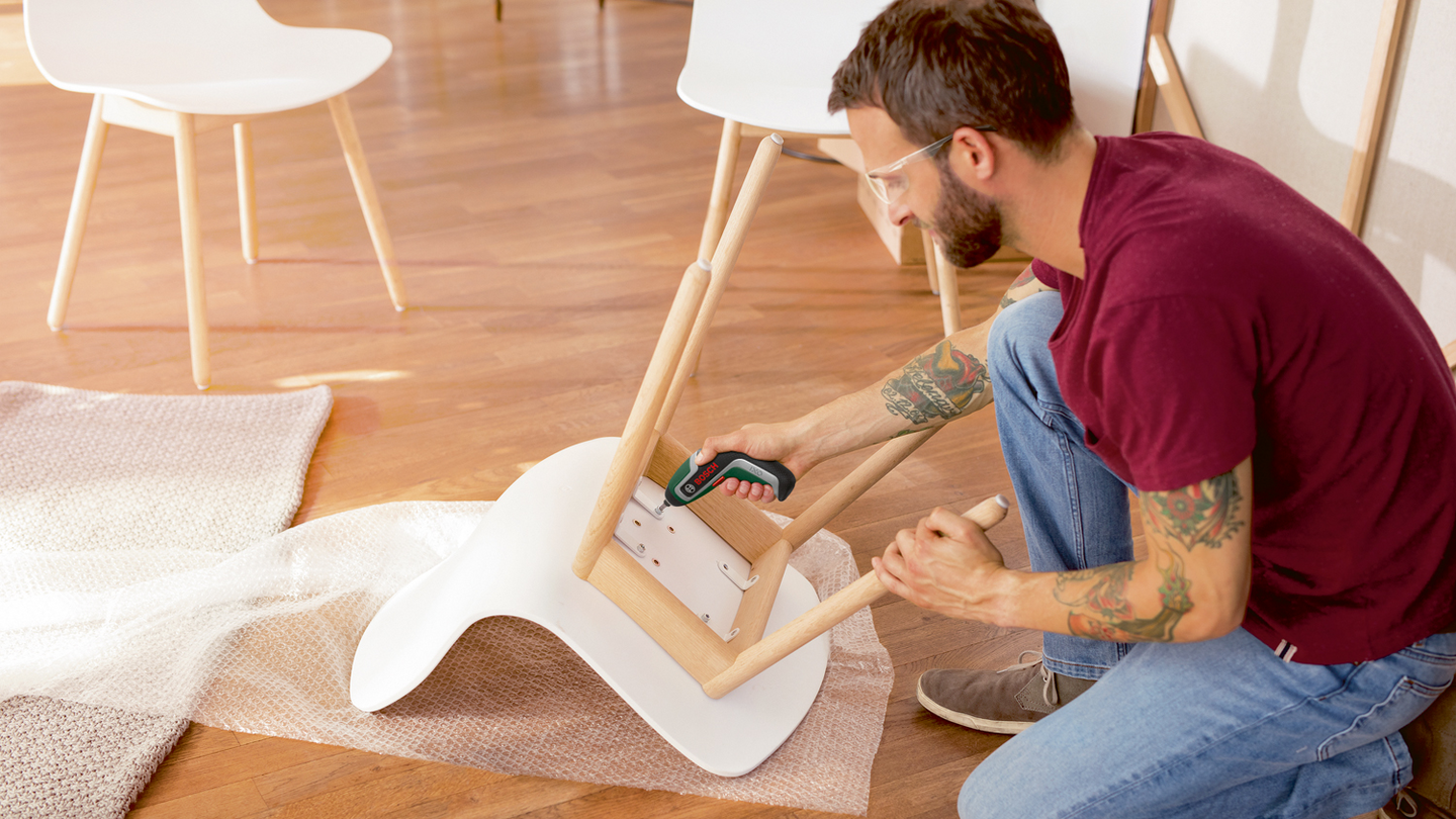 SKRUVDRAGARE BOSCH IXO 7 M/BITSSET, 32 DELAR