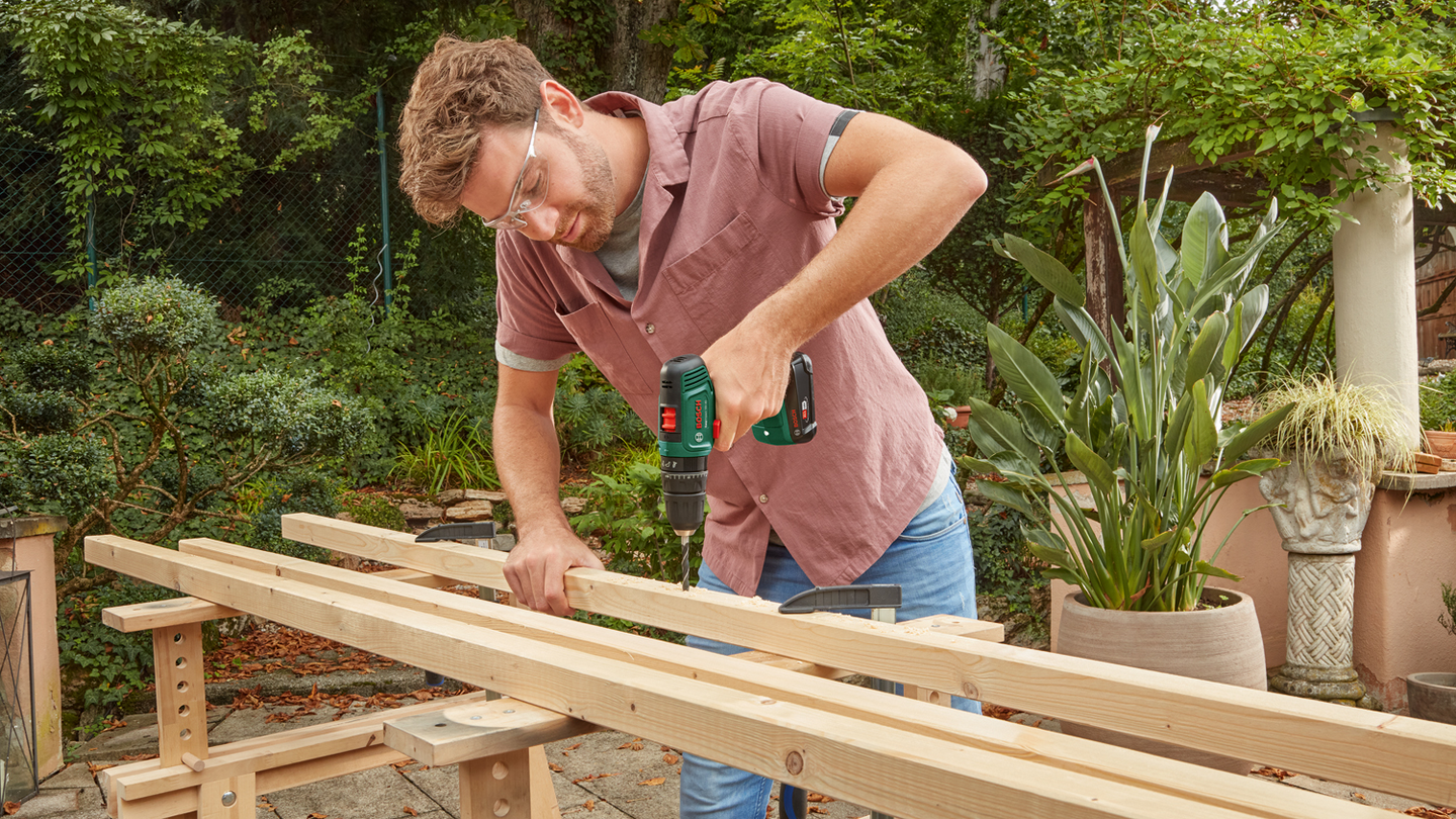 SLAGBORRMASKIN BOSCH EASYIMPACT, 18V40 CASE 2AH