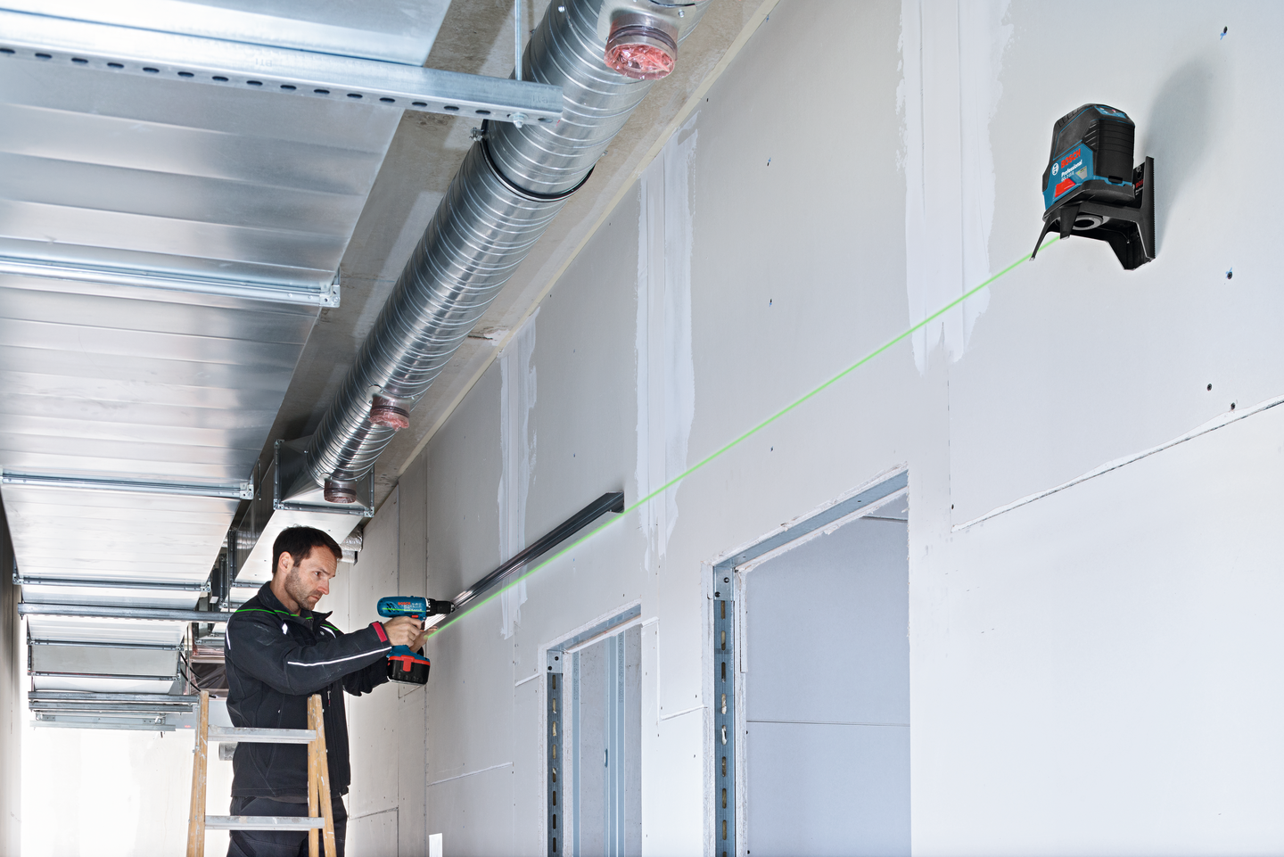 KOMBILASER GRØN GCL 2-15 M/RM 1/BM1K