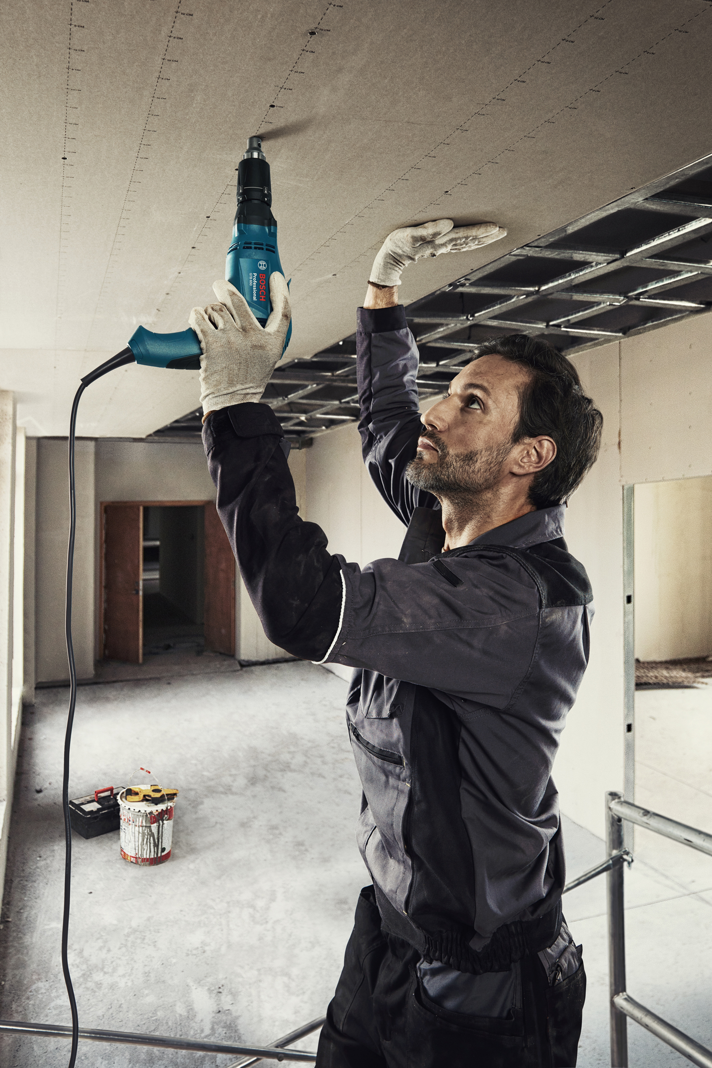 Väliseinäruuvinväännin Bosch GTB 6-50 L-Case