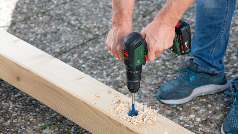 Akkuiskuporakone Bosch AdvancedImpact 18V-80 2x2,5Ah + AL18V-44