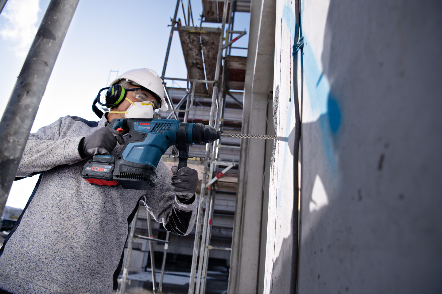 Akkuporavasara Bosch GBH 18V-34 C Solo