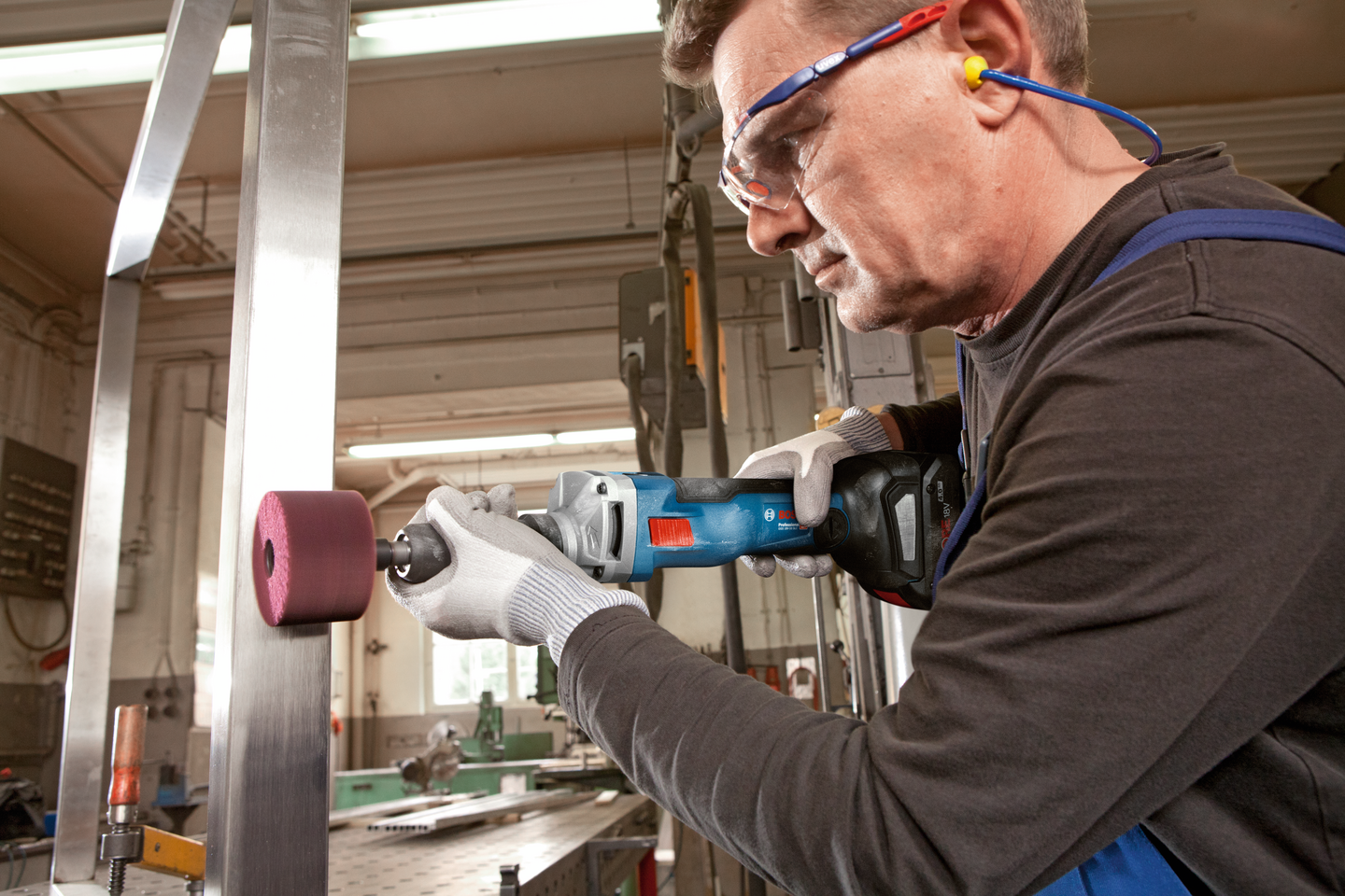 SLIPMASKIN BOSCH RAK GGS 18V-10 SLC SOLO L-BOXX