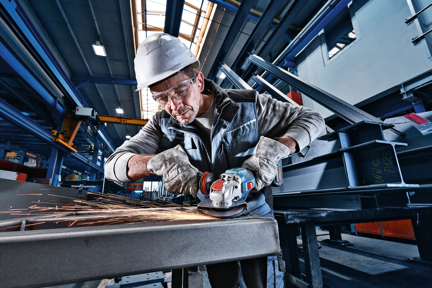 VINKELSLIP GWX 18V-15 SC 125MM HMI SOLO