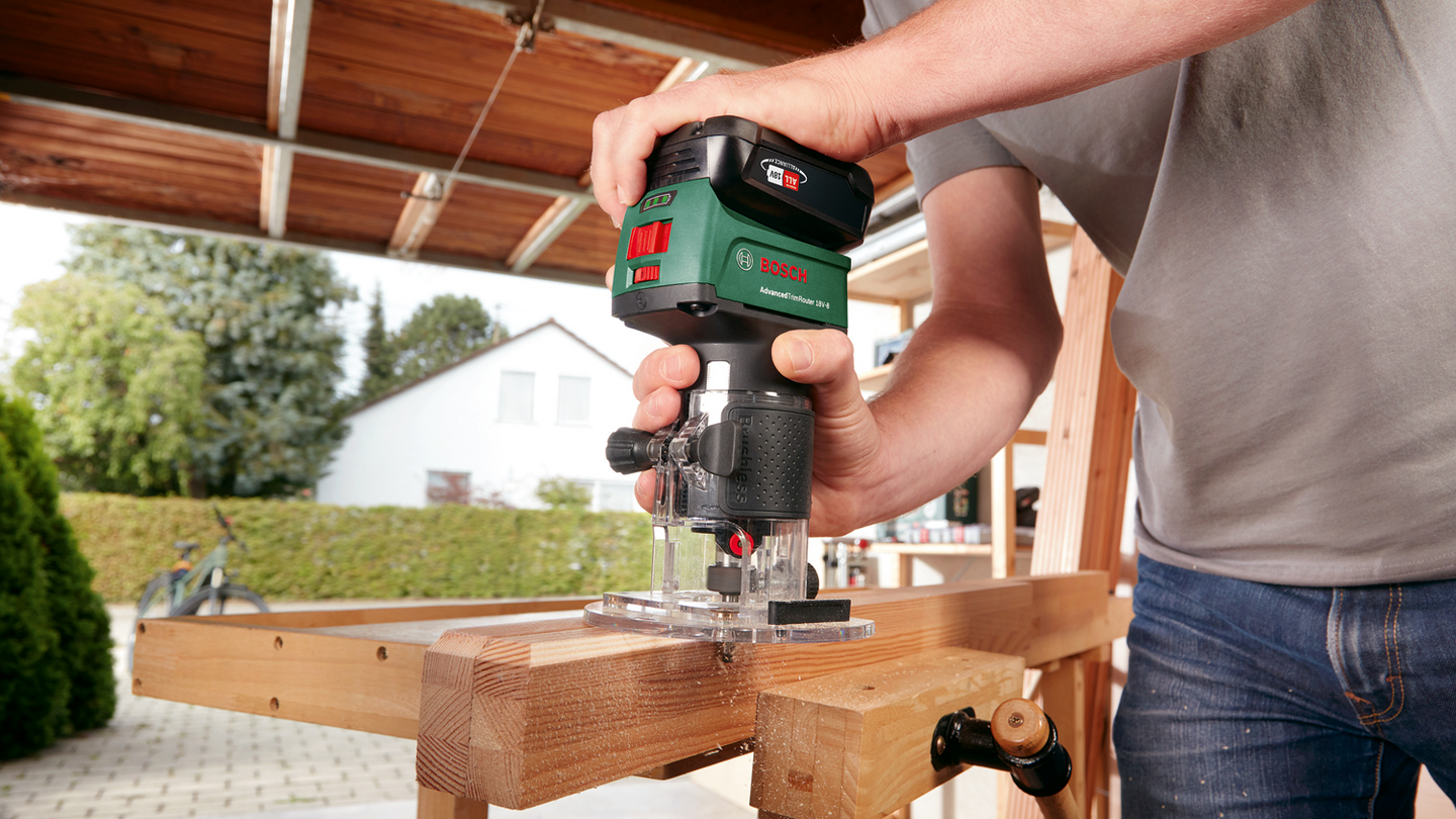 HANDÖVERFRÄS BOSCH ADVTRIMROUTER 18V, -8 SOLO