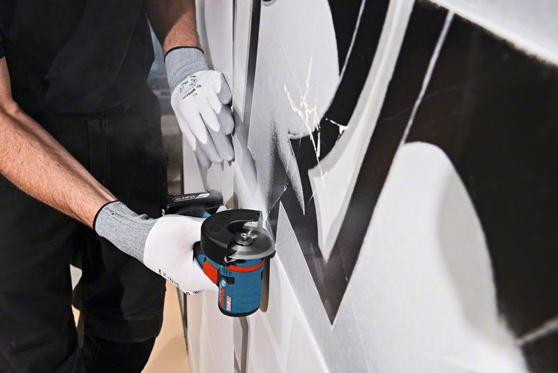 Akkukonesarja Bosch 12V GSR 12V-15 + GWS 12V-76 2x2,0Ah GAL 12V-40 L-Boxx