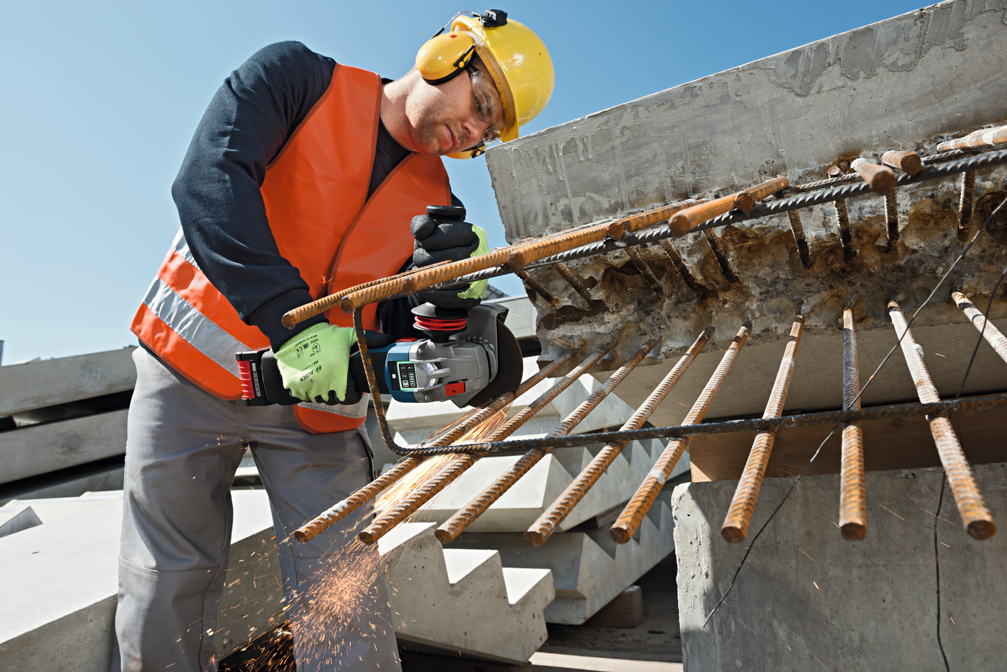 VINKELSLIP GWS 18V-10 125 SC HMI SOLO