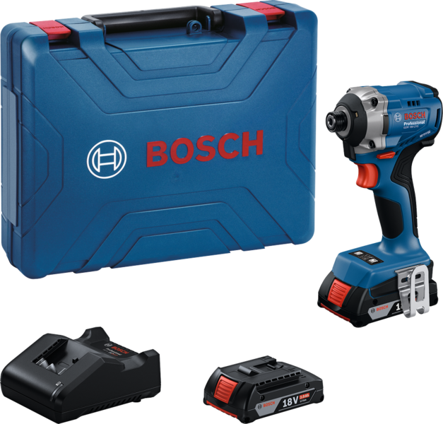 MUTTERDRAGARE BOSCH GDR 18V-215, 2X4AH L-BOXX