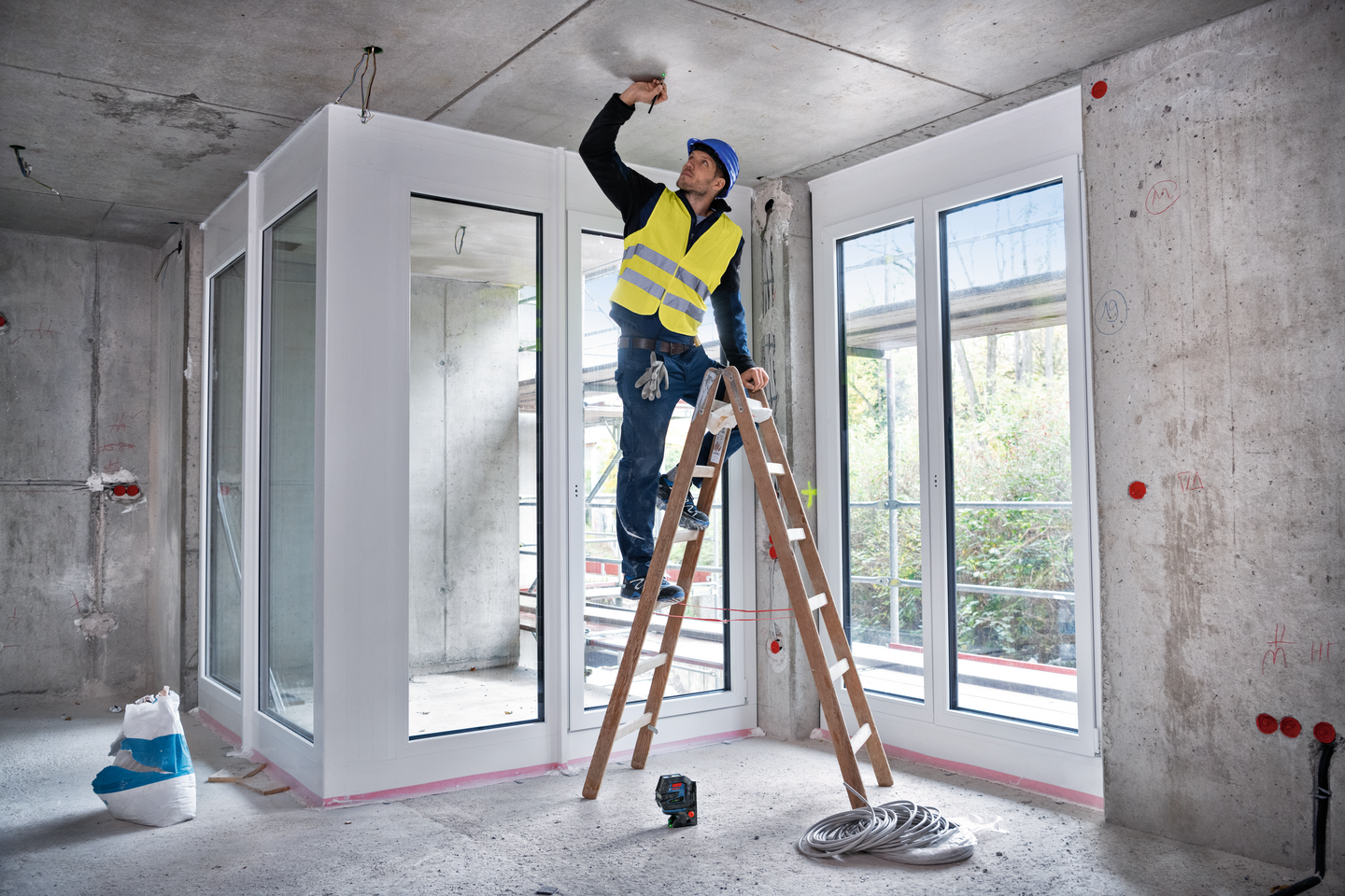 KOMBILASER BOSCH GCL 2-50/RM10 GRÖN