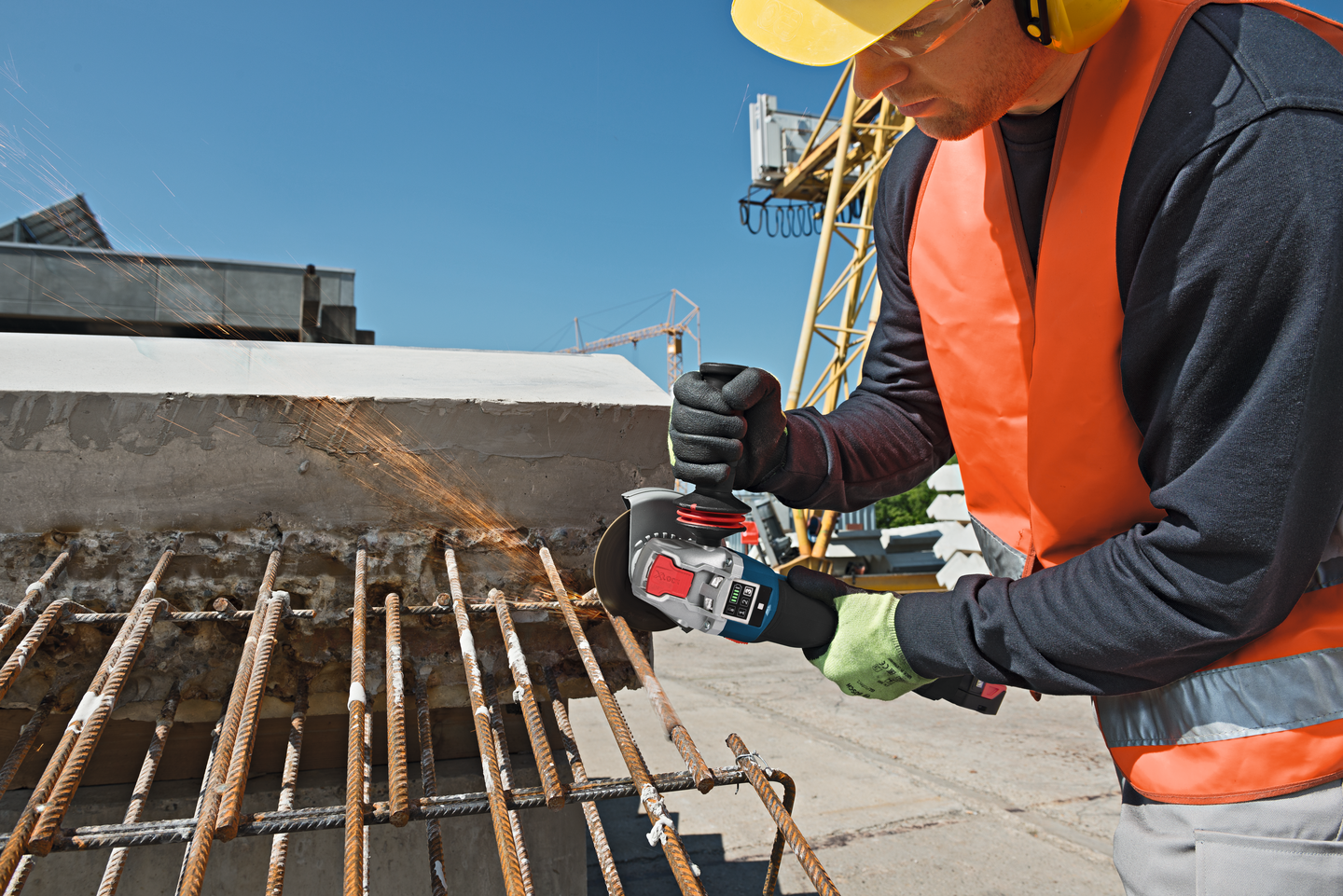 Kulmahiomakone Bosch GWX 18V-10 SC Solo