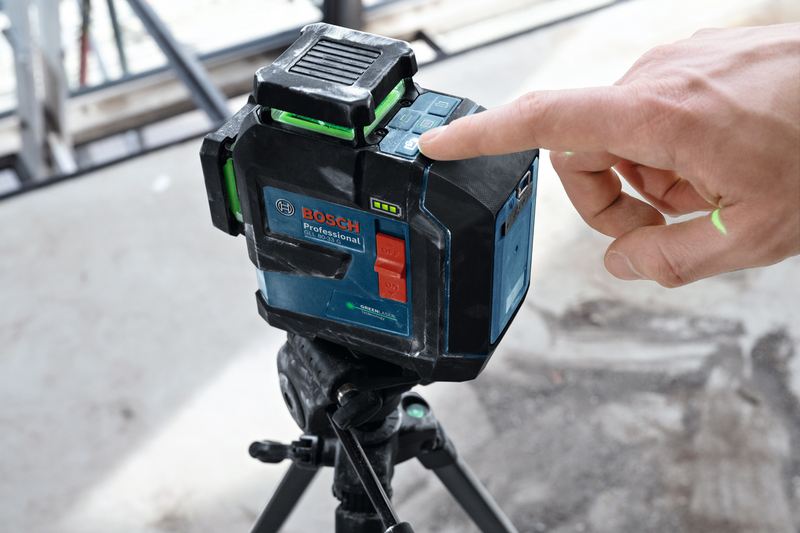 LINJELASER BOSCH GRÖN GLL 80-33 G/AA