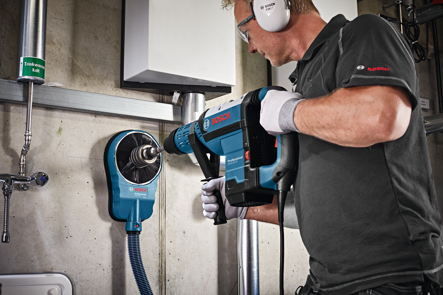 Pölynpoistoadapteri Bosch GDE 162