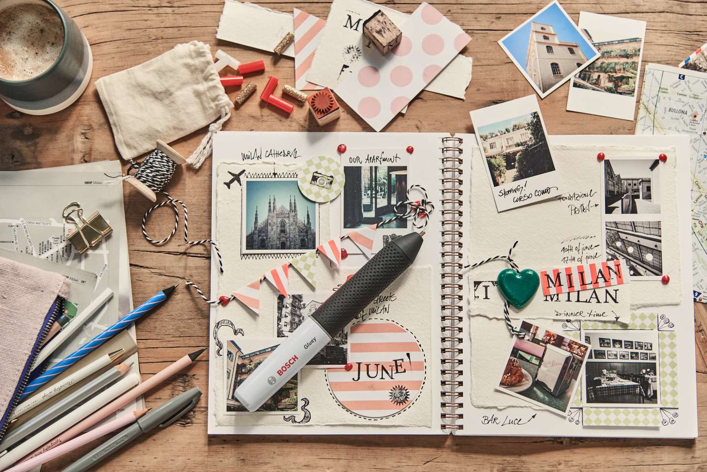 Kuumaliimakynä Bosch gluey evergreen