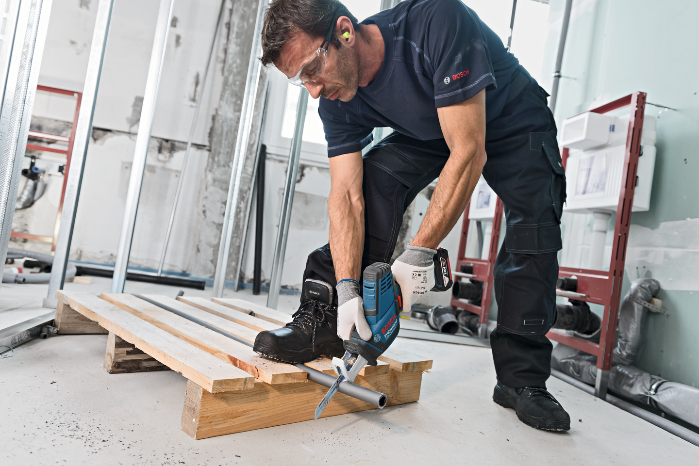 TIGERSÅG BOSCH GSA C SOLO L-BOXX LI 18V