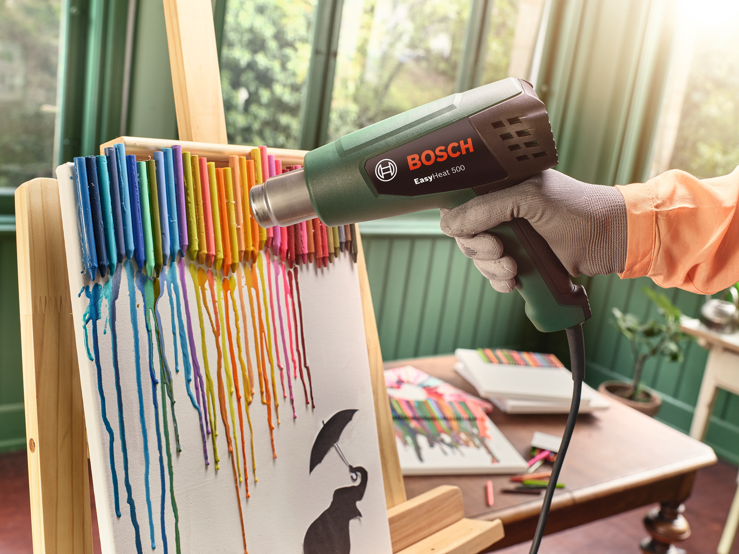 VARMLUFTSPISTOL BOSCH EASYHEAT 500 1600W