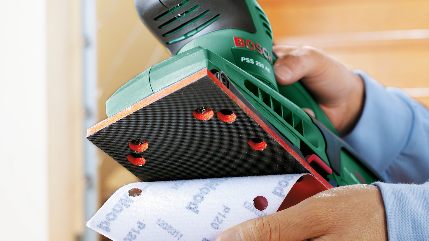 PLANSLIP BOSCH PSS 250AE MED FILTER