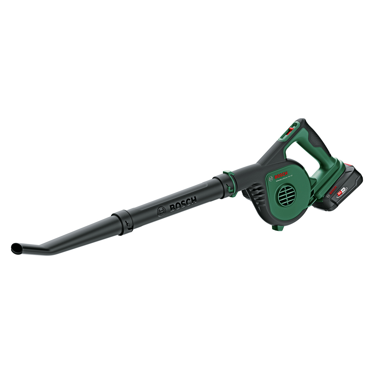 Akkulehtipuhallin Bosch Universal LeafBlower 18V-130 1x2,5Ah + laturi