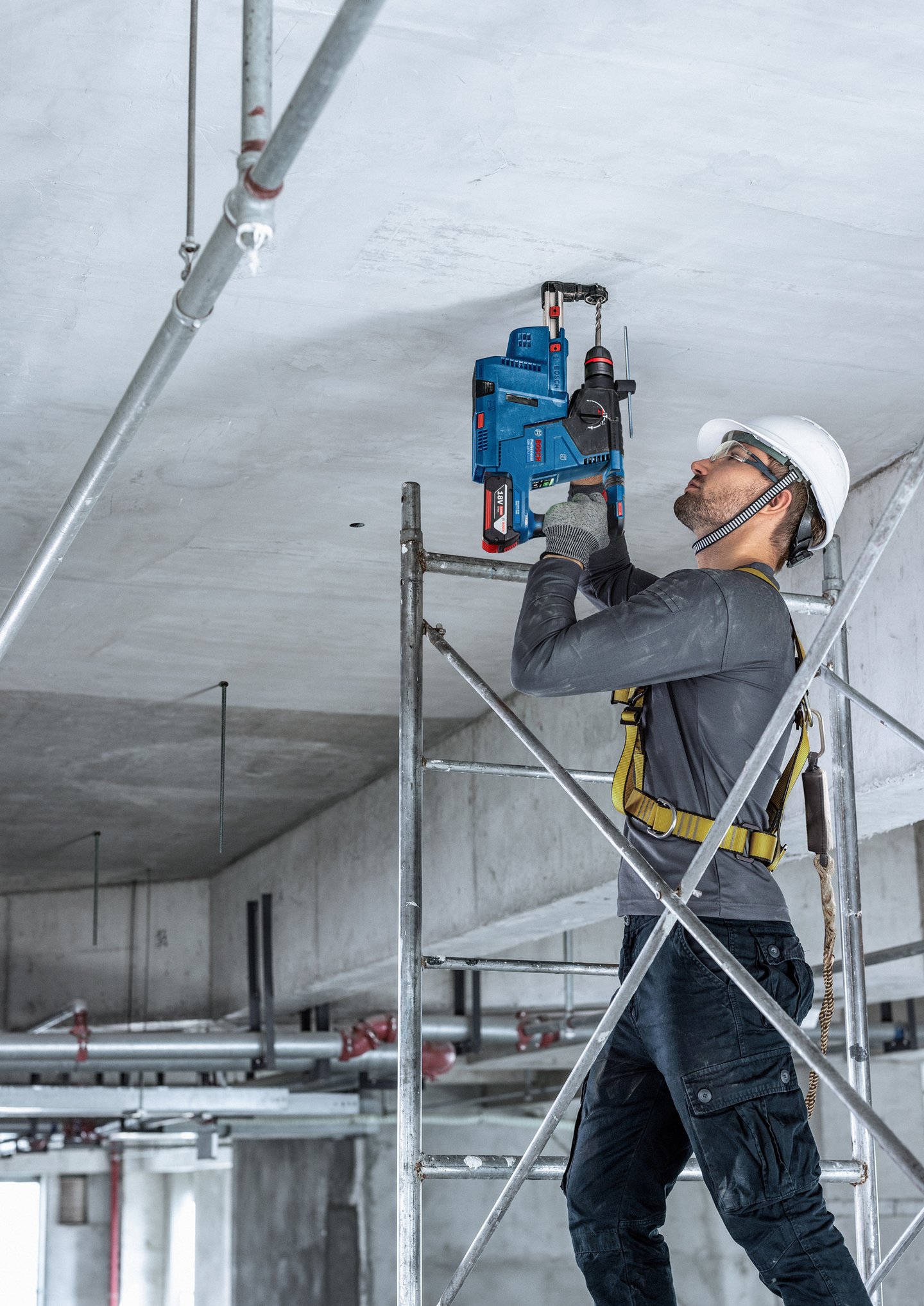 Akkuporavasara Bosch GBH 18V-24 C Solo L-Boxx 238