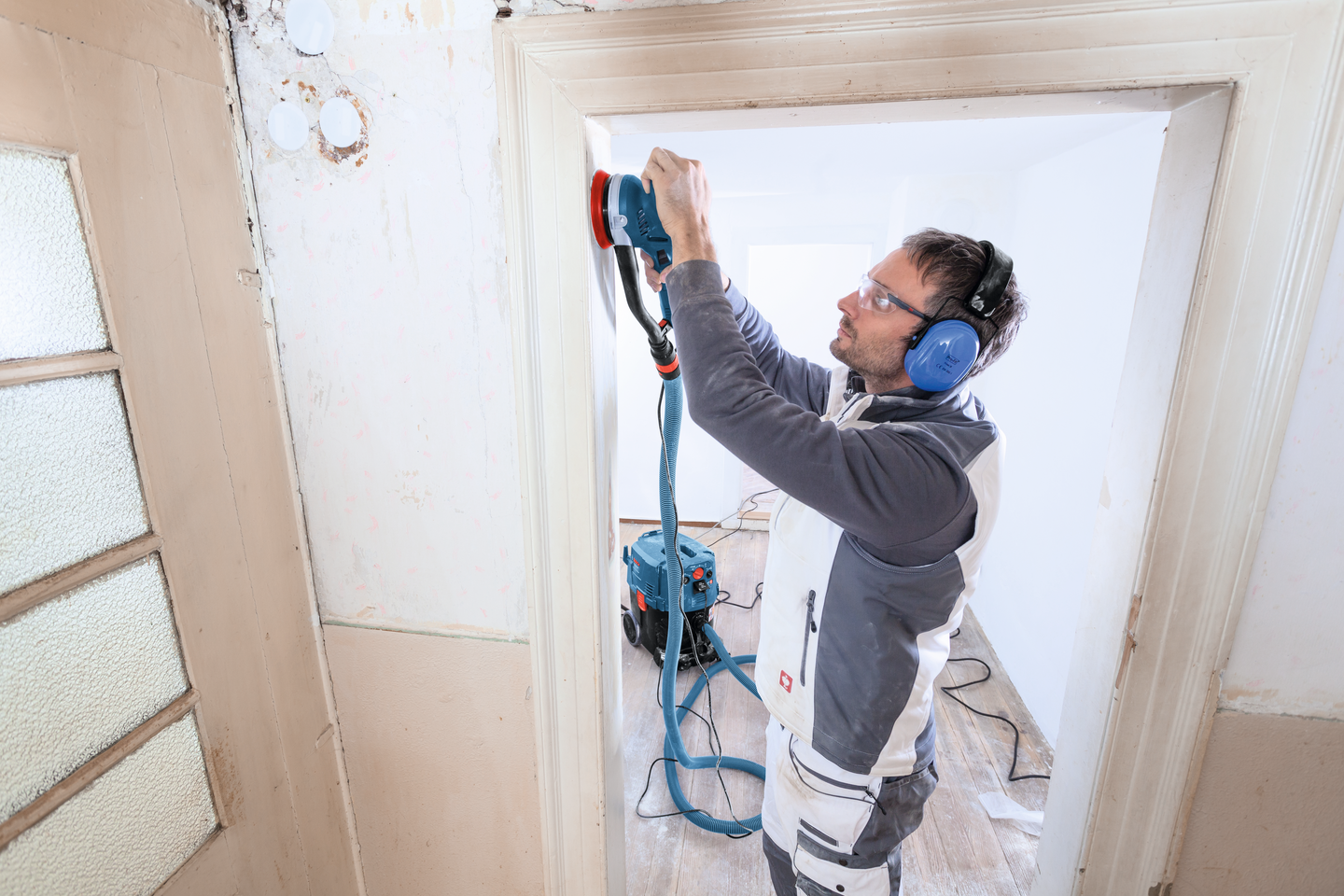 Epäkeskohiomakone Bosch get 75-150