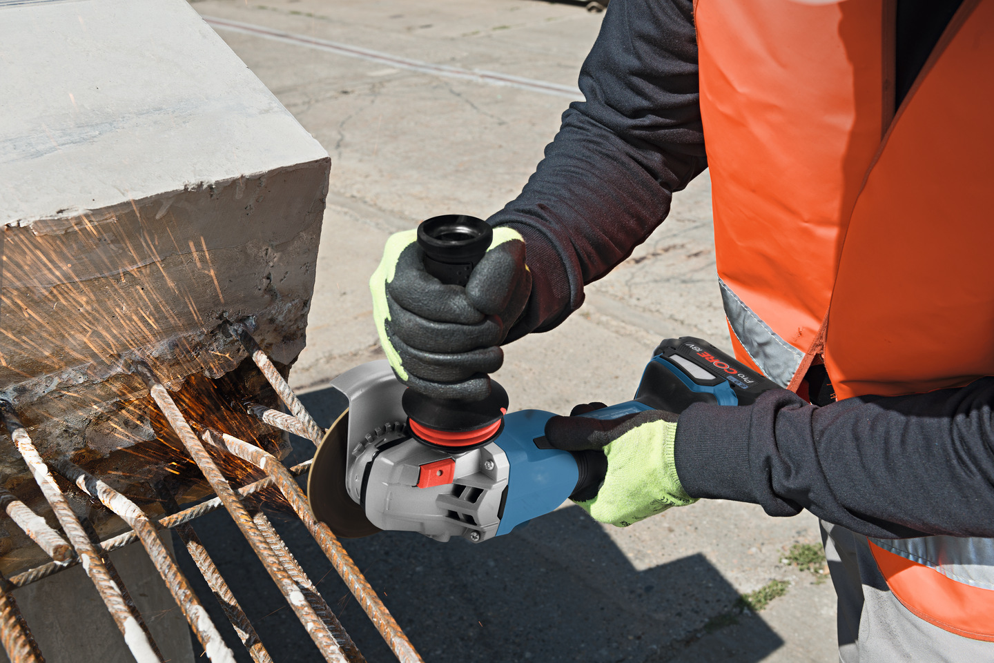 VINKELSLIP BOSCH GWS 18V-15 C 125MM, SOLO