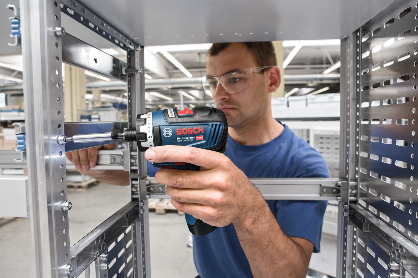 Akkuruuvinväännin Bosch GSR 12V-35 HX Solo L-Boxx