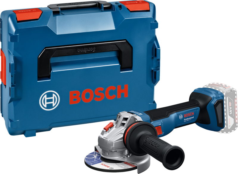 VINKELSLIP BOSCH GWS 18V-11 125MM, L-BOXX